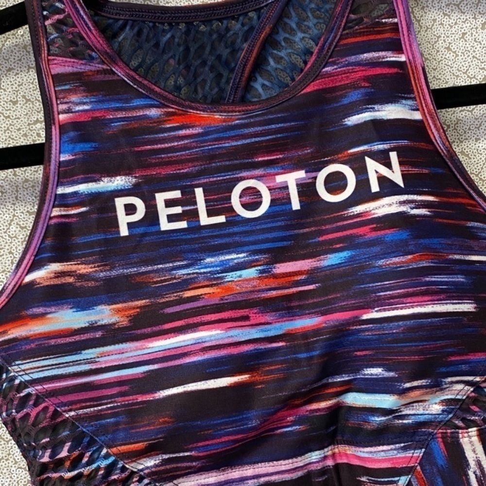 Peloton melody high neck sports Bra Racerback nwt small - Picture 5 of 9